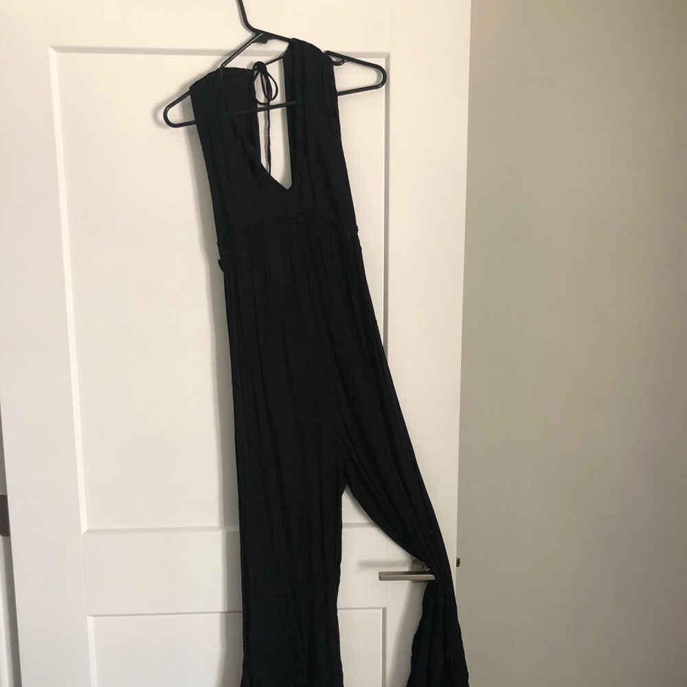 Black free people jumpsuit